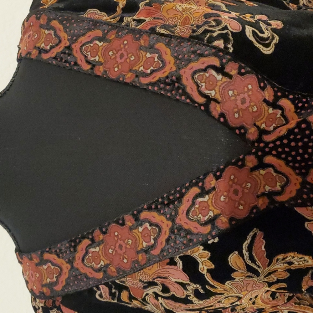 Zara velvet dress